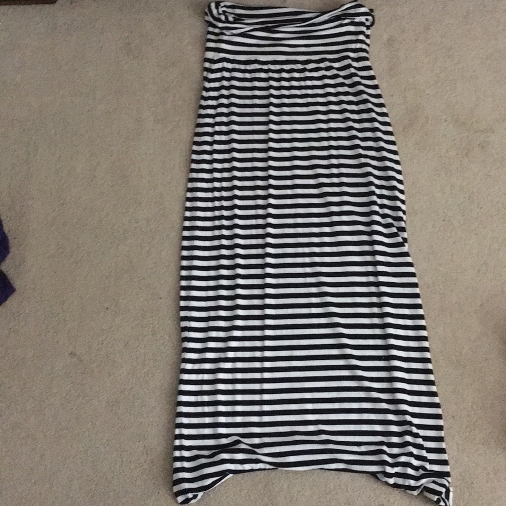 A maxi skirt